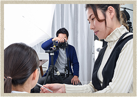 就活写真のプロの技